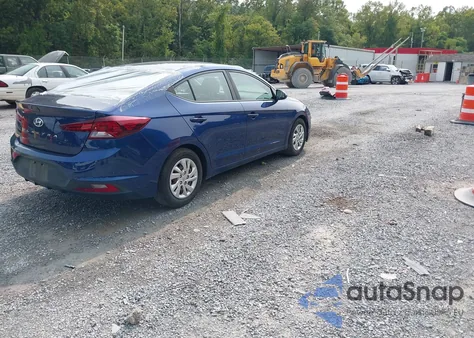 2019 Hyundai Elantra Se z USA, uszkodzony, nr VIN 5NPD74LF3KH472106